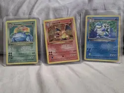Pokemon 1st Edition Venusaur , Blastoise , and Charizard Rare mint condition - Image 2