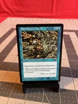 Vintage 1997 MTG Tempest Steal Enchantment Card NM - Image 1