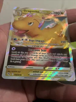 Dragonite VSTAR 050/078 Pokemon GO Holo - Image 3