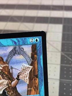 Vintage 1997 MTG Tempest Intuition Card NM - Image 3