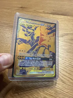Pokemon Pikachu & Zekrom GX SM248 Sun & Moon Black Star Promo Holo NM - Image 1