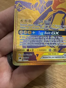 Pokemon Pikachu & Zekrom GX SM248 Sun & Moon Black Star Promo Holo NM - Image 3