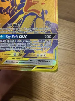 Pokemon Pikachu & Zekrom GX SM248 Sun & Moon Black Star Promo Holo NM - Image 5