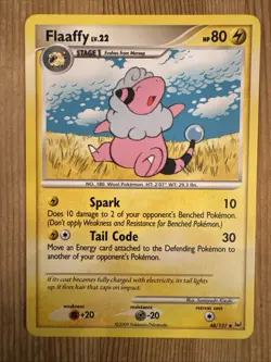 Flaaffy - 48/127 - Uncommon NM, English Pokemon Platinum - Image 1