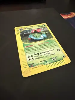 2002 Pokemon TCG Venusaur Holo 30/165 Expedition EReader Holo Rare - Image 3