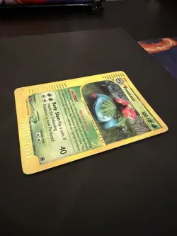 2002 Pokemon TCG Venusaur Holo 30/165 Expedition EReader Holo Rare - Image 4