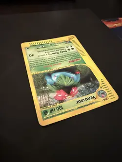 2002 Pokemon TCG Venusaur Holo 30/165 Expedition EReader Holo Rare - Image 5
