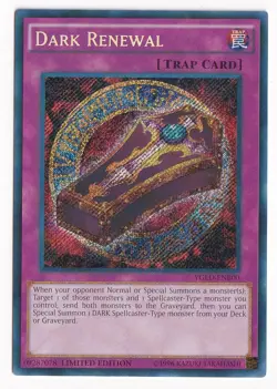 Dark Renewal YGLD-ENB00 Limited Edition Secret Rare LP - Image 1