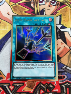Anti-Magic Arrows mago-en043 1st Edition (LP) Gold Rare Yu-Gi-Oh! - Image 1