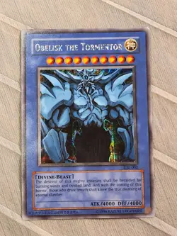 Obelisk The Tormentor GBI-002 1st Edition Ultra Rare Slight Bend - Image 1