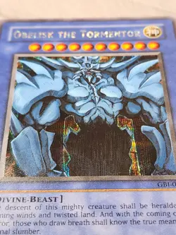 Obelisk The Tormentor GBI-002 1st Edition Ultra Rare Slight Bend - Image 2