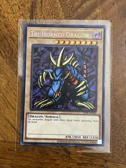 Tri-Horned Dragon LOB-EN000 Legend of Blue Eyes White Dragon (25th Anniversary) - Image 1