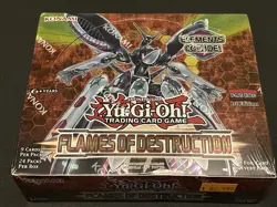 Yu-Gi-Oh! Flames of Destruction 1st Edition Booster Box Sealed - Image 1