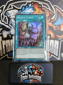 DUAD-EN065 "Primite Fusion" Super Rare Yu-Gi-Oh! NEW - Image 1