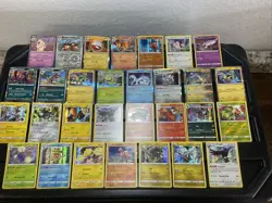 30 Pokemon Cards Lot WOTC VTG ALL RARE HOLO Jumpluff Aggron Articuno Zygarde - Image 1