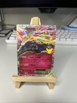 Pokemon TCG Xerneas EX Celebrations Classic Collection Card 97/146 NM Condition - Image 1