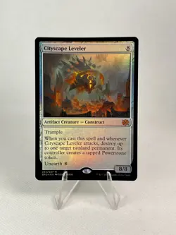 MTG - Cityscape Leveler (Foil) - Brothers War - Magic The Gathering - NM Card - Image 1