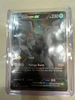 Pokemon Zekrom ex Black Bolt Special Illustration Rare Holo Card 172/086 - Image 3