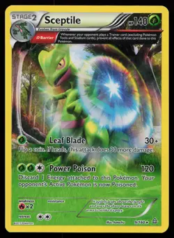 Sceptile (Omega) 9/160 Holo Rare XY - Primal Clash Pokemon Card - Image 1