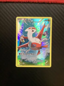 Pokemon TCG Latias XY78 Full Art Black Star Holo Promo Card LP - Image 1