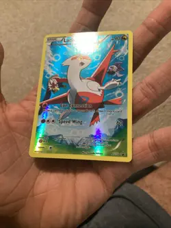 Pokemon TCG Latias XY78 Full Art Black Star Holo Promo Card LP - Image 3