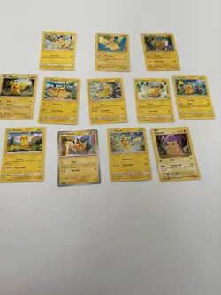 Pokemon TCG Pikachu Card Lot Of 12 - Image 1