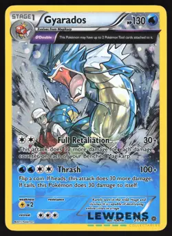 Gyarados - 21/98 - SWIRL Cosmos Holo Rare - Ancient Origins - Pokemon Card - Image 1