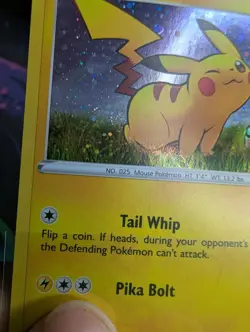 Pikachu SWSH039 SWSH: Sword & Shield Promo Cards Holo *FART SWIRL - Image 3