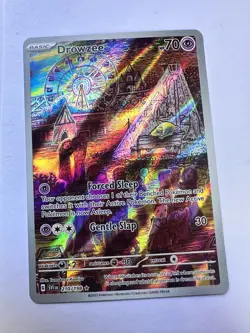 Drowzee 210/198SV01 Scarlet & Violet Base Set Illustration Fire Card - Image 2