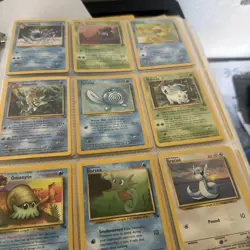 Pokemon card book 20 yrs with 414 + cards in English and Japanese & holos - Image 2