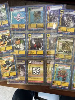 Digimon Bo Series 1+2, Starter 1 Near Complete Set(s) 143/170 Cards, DW01 PROMO - Image 3