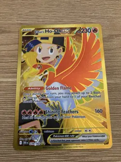 Ethan's Ho-Oh ex 239/182 Destined Rivals Holo Pokemon Card - Image 1