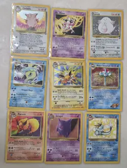Pokemon Vintage Collection Lot 200+ Cards Gyarados Jolteon Clefable Gengar - Image 1