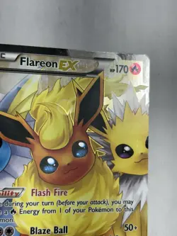 Flareon EX (Full Art) RC28/RC32 Generations: Radiant Collection Pokemon Card - Image 4