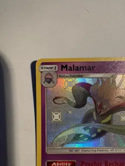 Malamar SV18/SV94 Hidden Fates Shiny Baby Holo Rare Pokemon Card - Image 4