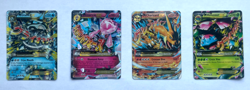 Mega EX Glalie, Diancie, Venusaur, and Charizard Holo LP - MP Pokemon 4-Card Set - Image 1