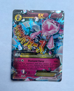 Mega EX Glalie, Diancie, Venusaur, and Charizard Holo LP - MP Pokemon 4-Card Set - Image 5