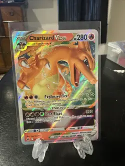 Charizard Vstar 019/159 Crown Zenith Ultra Rare Holo Card Pokemon TCG Near Mint - Image 1
