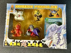 Digimon Pendulum Set - Vintage - Card + Figures - Japanese - (L4) - Image 1