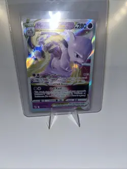 Pokemon TCG Mewtwo VSTAR Ultra Rare Card 031/078 Pokemon Go - Image 1