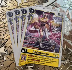 Digimon Card Game Playset Angewomon BT23-031 U Hackers’ Slumber - Image 1