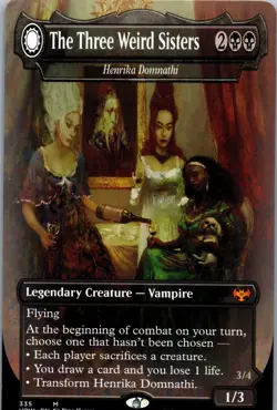 The Three Weird Sisters - Near Mint MTG Innistrad: Crimson Vow - Image 1