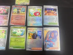 Pokemon TCG Prismatic Evolutions Pokeball Lot Of 11 Cards And Ex - Image 2