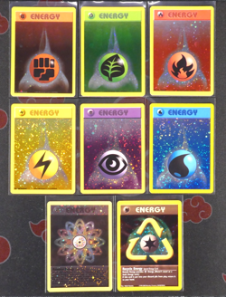 LP/HP COMPLETE Pokemon 8-Card HOLO ENERGY Set ENERGIZE 2002 Wizards League Promo - Image 1