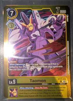 FRESHLY PULLED Digimon TCG - Taomon- BT17-035 C - Limited Card Pack - M/NM - Image 1