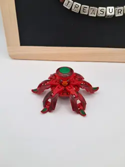 Bakugan Battle Brawlers Battle Damaged Pyrus Freezer New Vestroia Rare w/card - Image 3