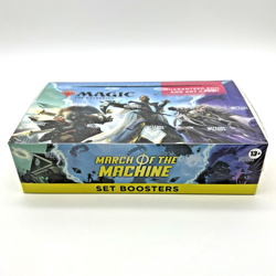 Magic the Gathering MtG MARCH OF THE MACHINE Set Booster Box • FACTORY SEALED - Image 1