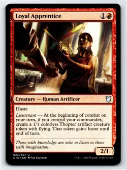 Loyal Apprentice U Commander 2018 # 23 NM Normal - Image 1