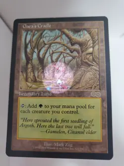 MTG Gaea's Cradle English US Urza's Saga NM/EX - Image 3