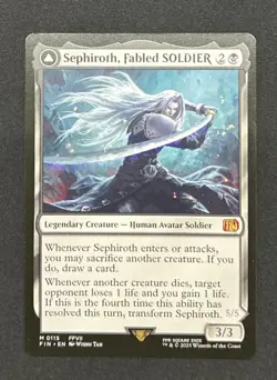 Sephiroth, Fabled SOLDIER Final Fantasy Regular - Image 1